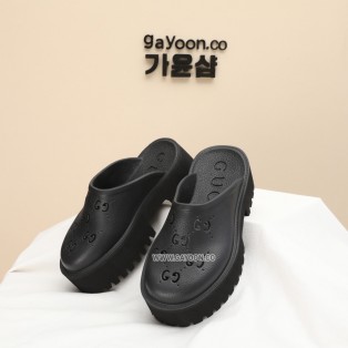 구찌 슬리퍼 더블G 러버 clogs