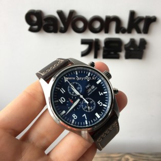 iwc 파일럿 남성시계 